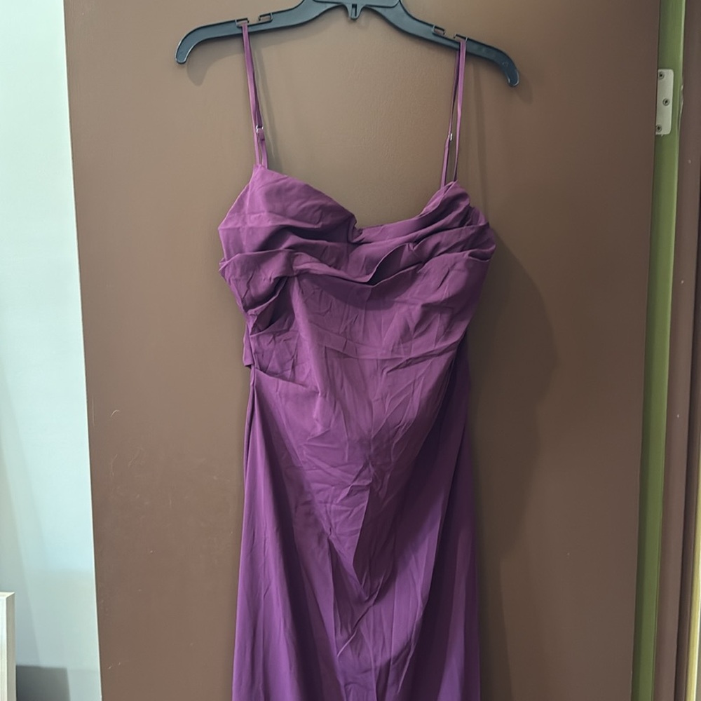 House of CB Lani Merlot Corset Maxi Dress Gown - Picture 5 of 16